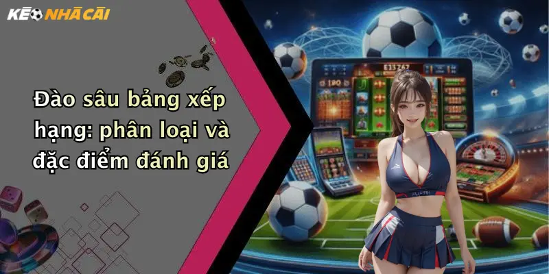 Đào sâu bảng xếp hạng: phân loại và đặc điểm đánh giá