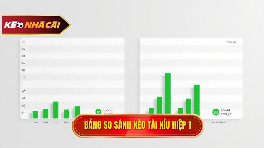 Bảng so sánh kèo tài xỉu hiệp 1