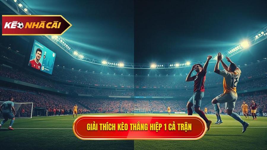 Kèo thắng hiệp 1 thắng cả trận là gì?