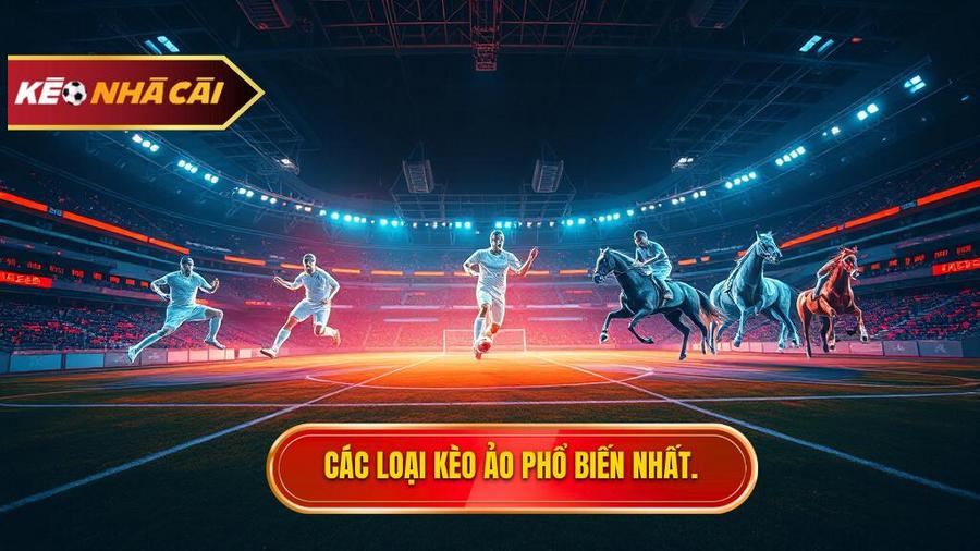 Các loại Kèo ảo (Virtual sports) phổ biến nhất hiện nay