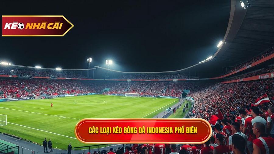 Các loại Kèo bóng đá Indonesia phổ biến tại KÈO NHÀ CÁI