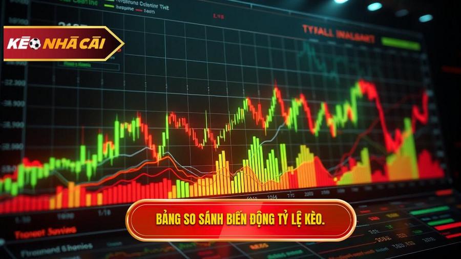 Bảng so sánh biến động tỷ lệ kèo phổ biến