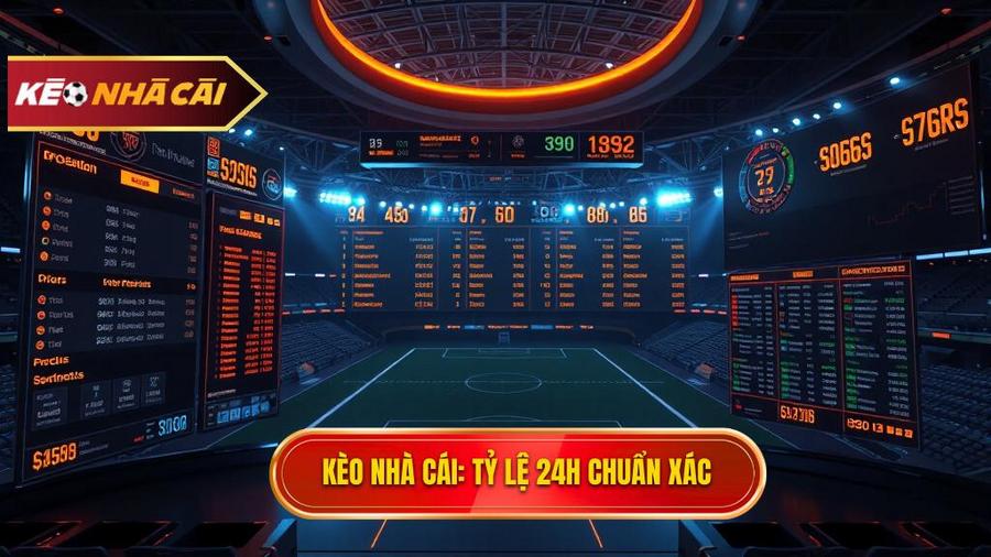 Cập nhật tỷ lệ kèo 24h